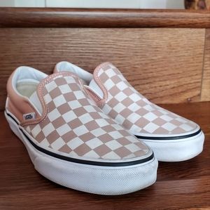 Vans Checkerboard Slip Ons